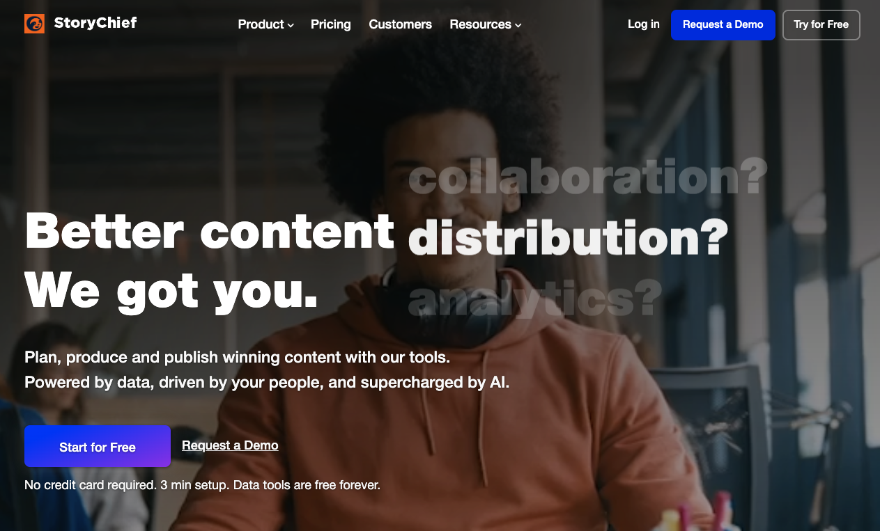 Storychief Content Creation Tool
