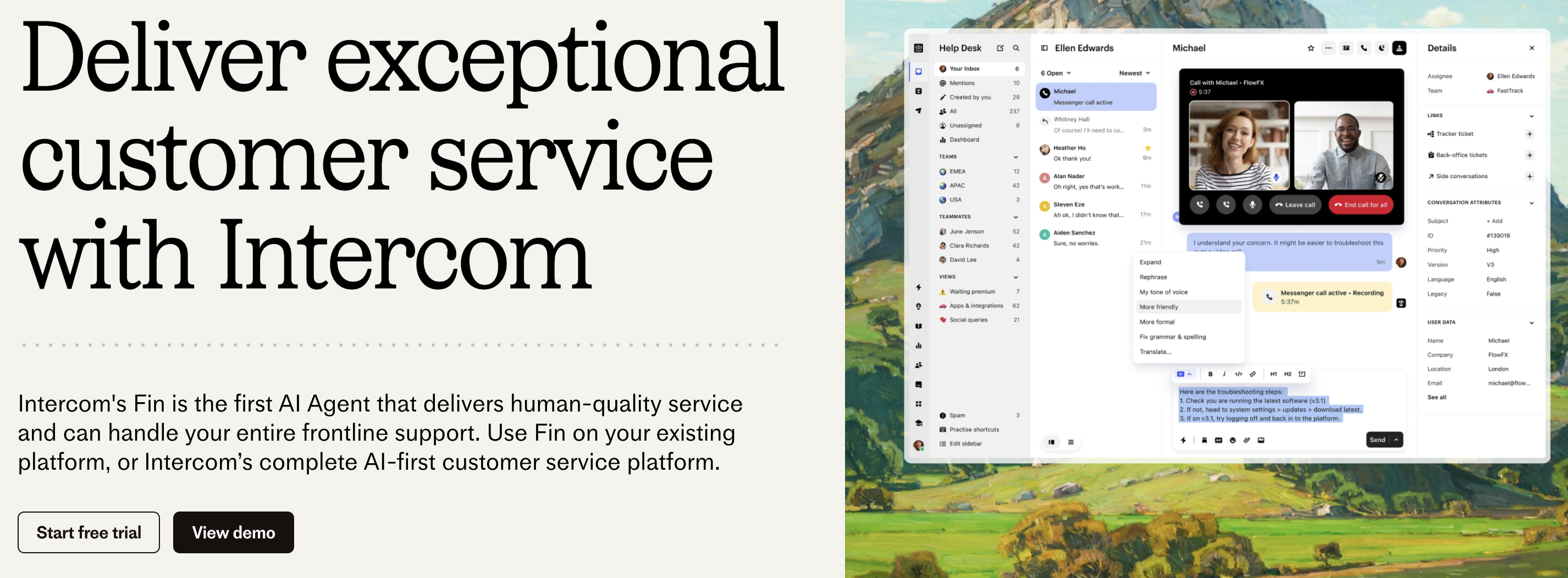 intercom crm