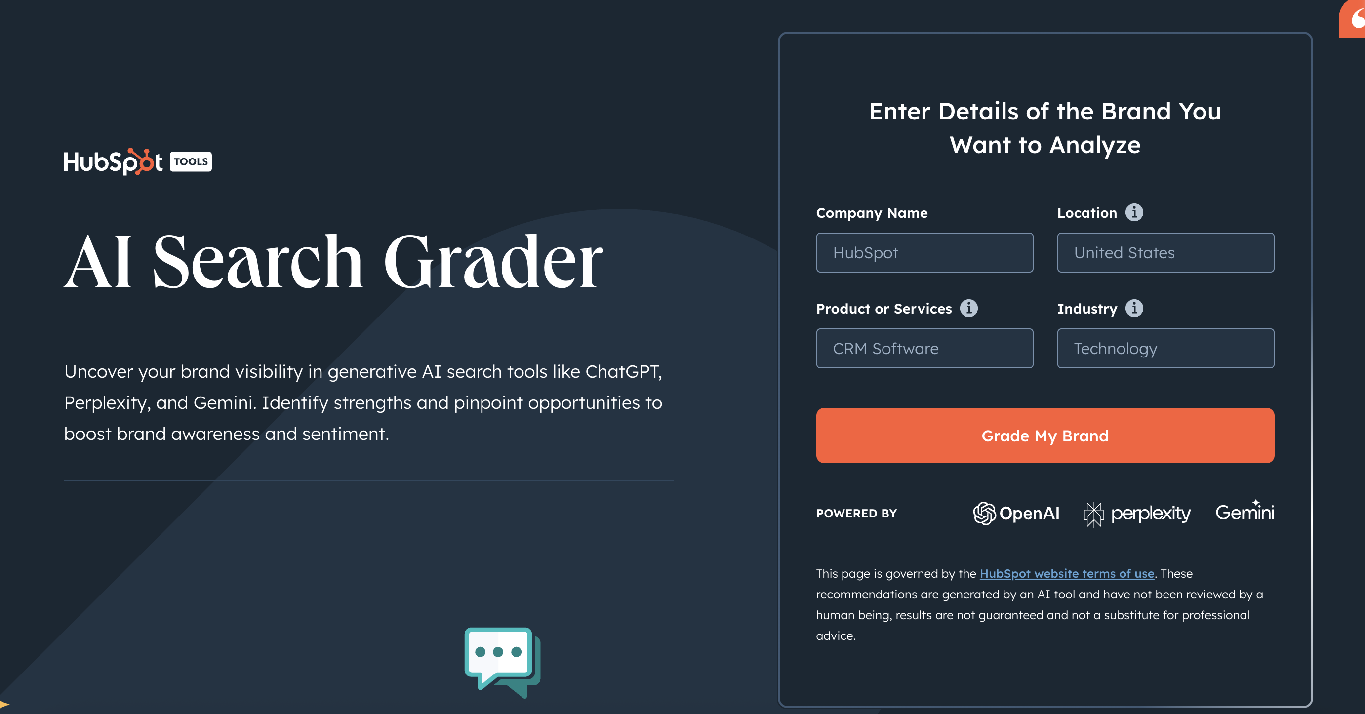 AI-Search-Grader-Ferramenta-da-HubSpot