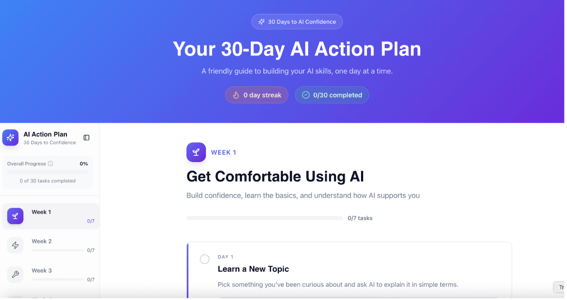30-Day AI Action Plan for Customer Onboarding