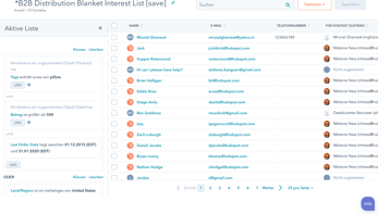 Segmentierung in hubspot