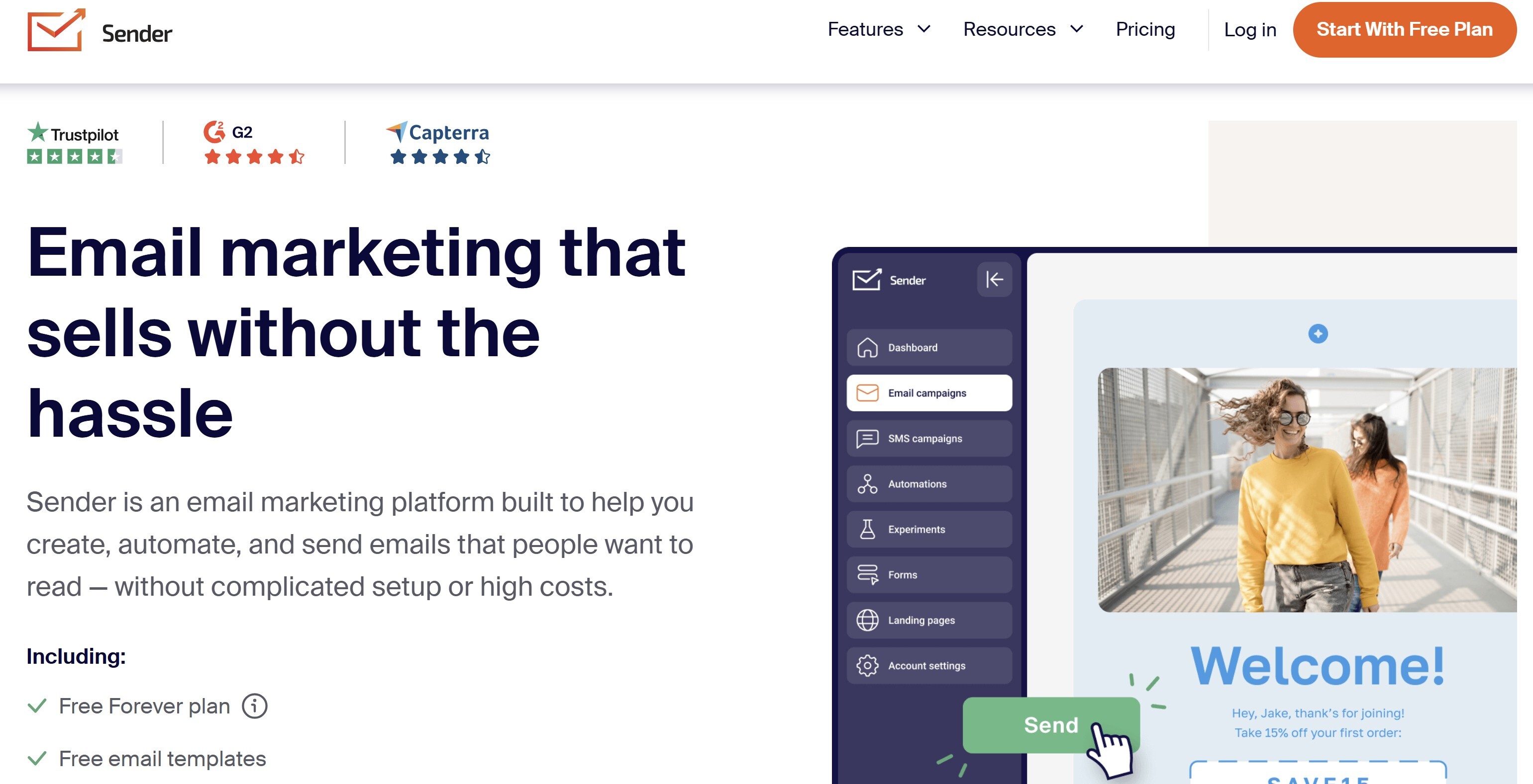 email automation; Sender