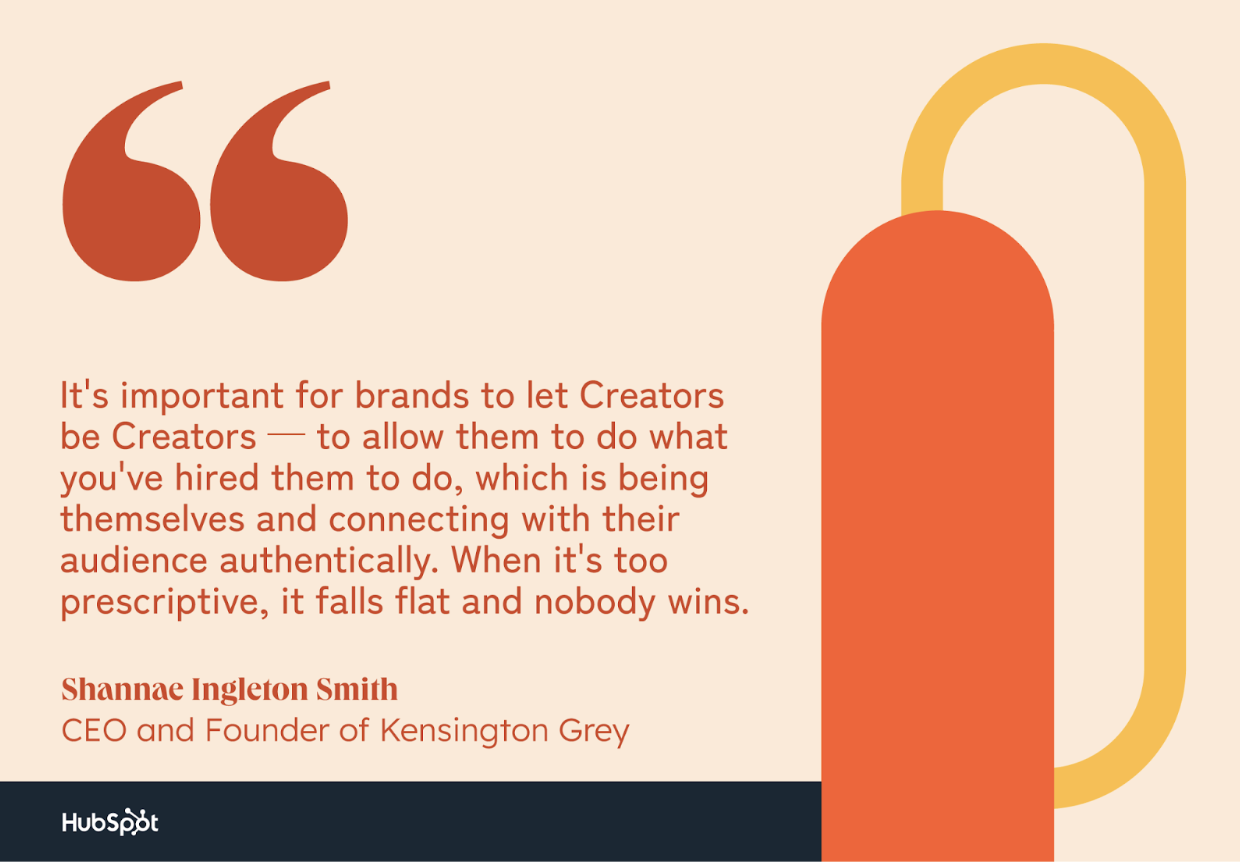 Shannae Smith on creator freedom
