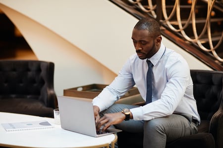 Site owner installing web hosting WordPress theme