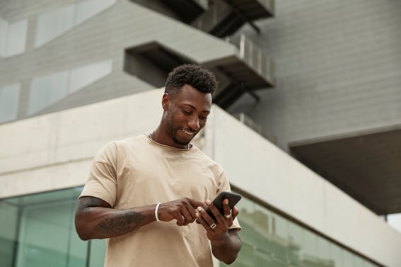 Reporting wird am Smartphone geteilt