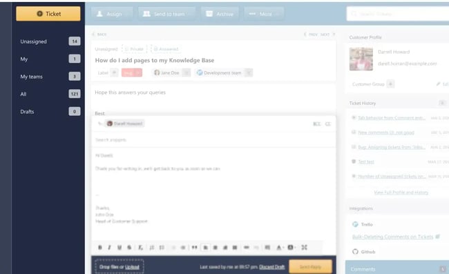 SupportBee, support ticketing