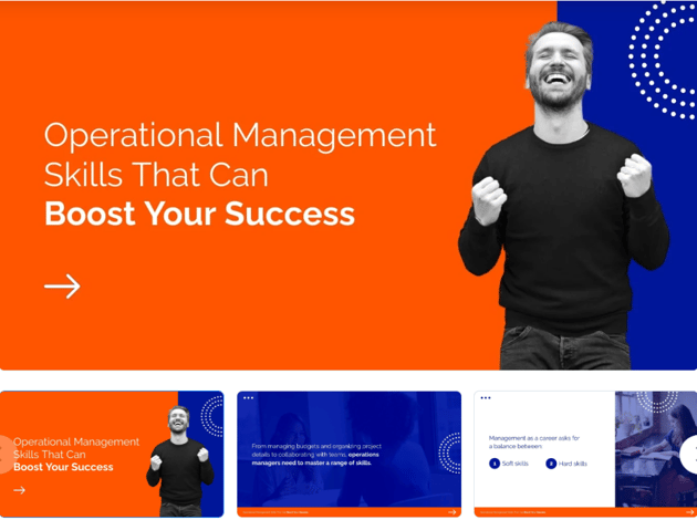 Team Training PPT by Visme