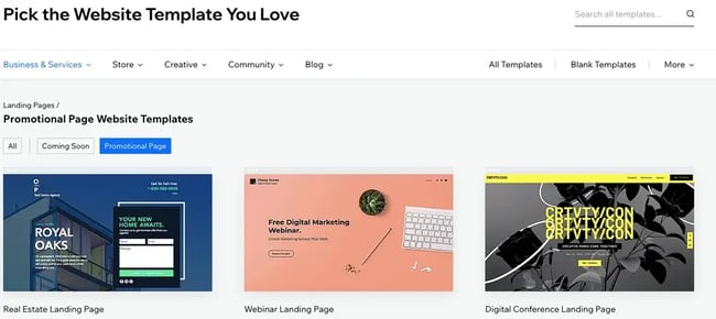 Picking a Website Template You Love