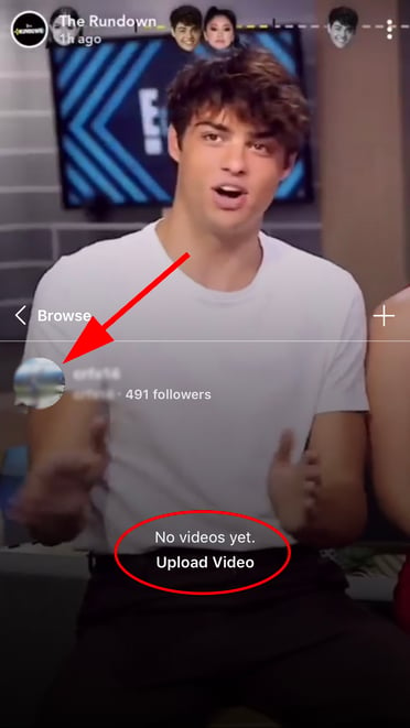 Igtv Video Upload Screen