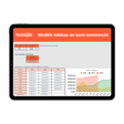 Modèle gratuit : tableau de bord commercial