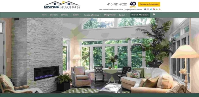 structure corp website homepage