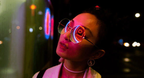 marketer looking at data for her content creation process