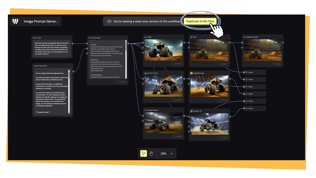 Weavy Workflow Explanation