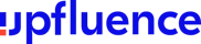 Upfluence blaues Logo