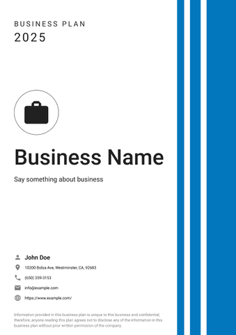 Upmetrics Business Plan