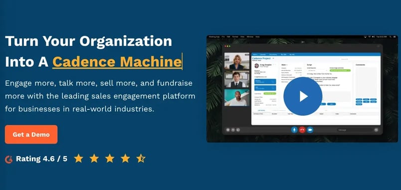 Vanillasoft sales engagement platform