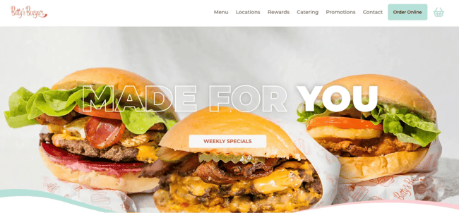 Voice of the customer examples, Betty’s Burgers’ successful VoC program