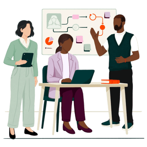 Funções de compras na jornada do cliente