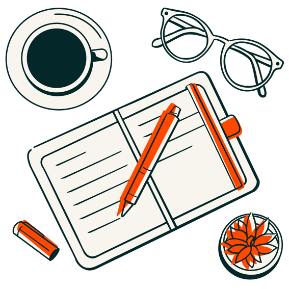 Creative Thinking_Linear_llustrations_Environmental