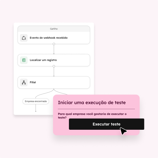 Interface do Agent Builder 