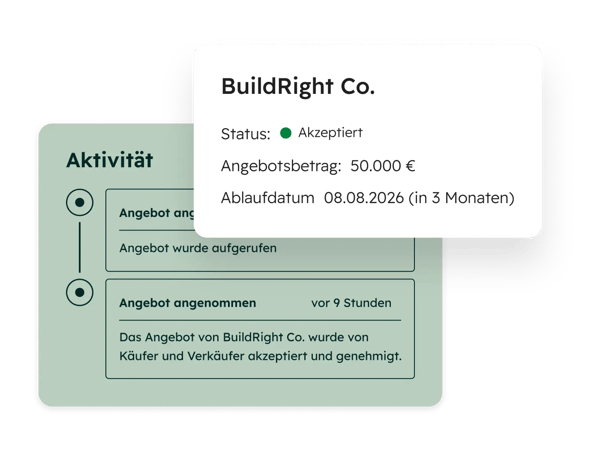 Die Benutzeroberflaeche des App Marketplace von HubSpot zeigt die Integration des CPQ-Tools mit QuickBooks Online