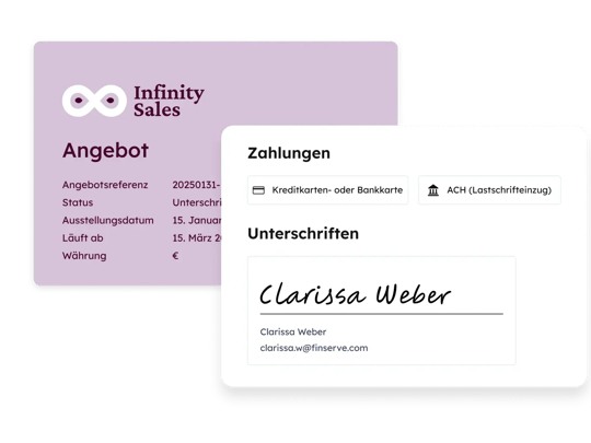 Angebotssoftware von HubSpot