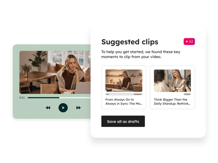 Content Hub AI Clip Generator