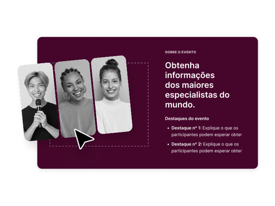 site personalizado criado com a ferramenta de drag and drop da HubSpot 