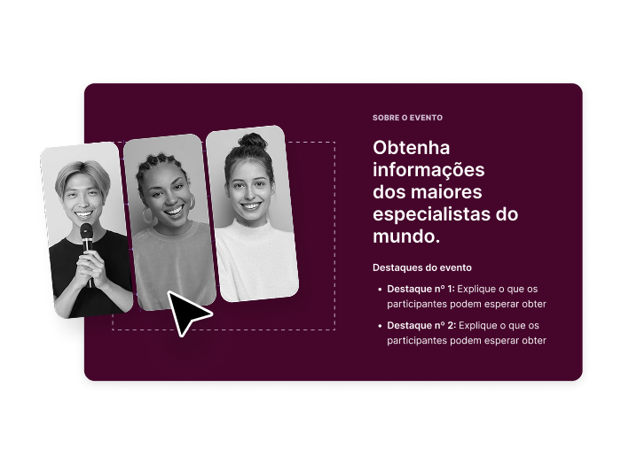 site personalizado criado com a ferramenta de drag and drop da HubSpot 