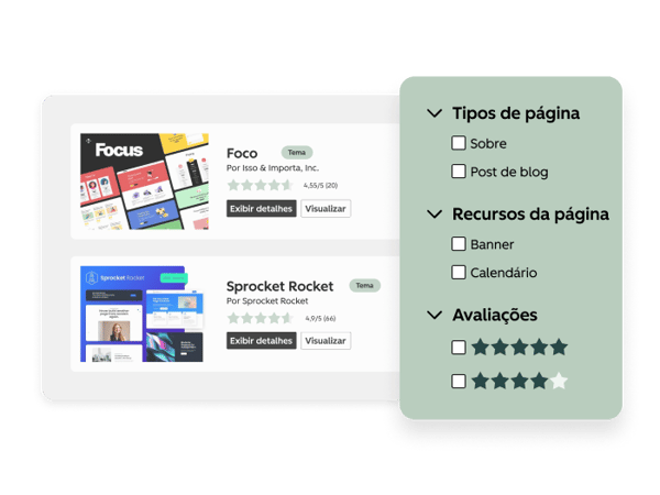marketplace de templates da HubSpot 