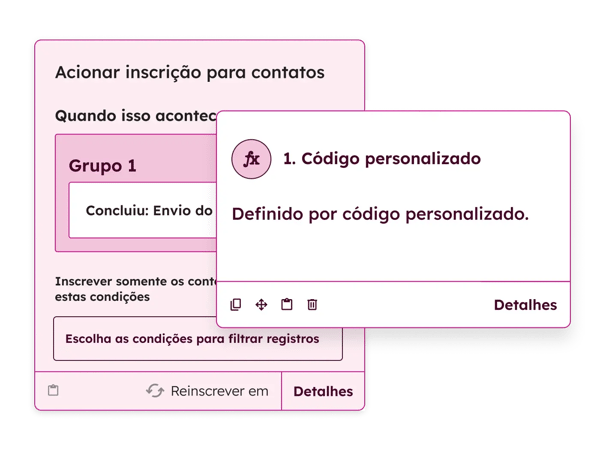 automatize cada parte do processo com a HubSpot