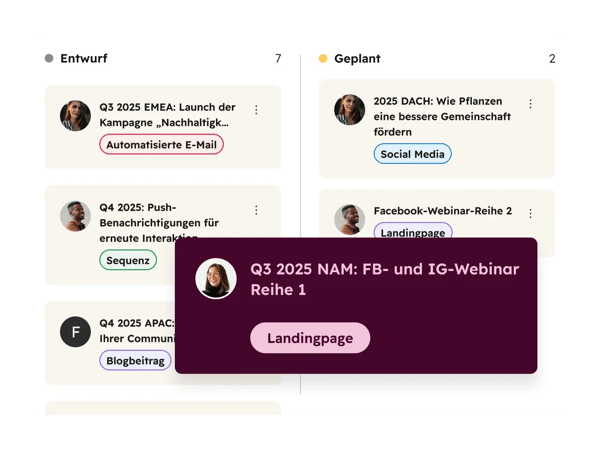 Marketing Hub – Kanban Board_de