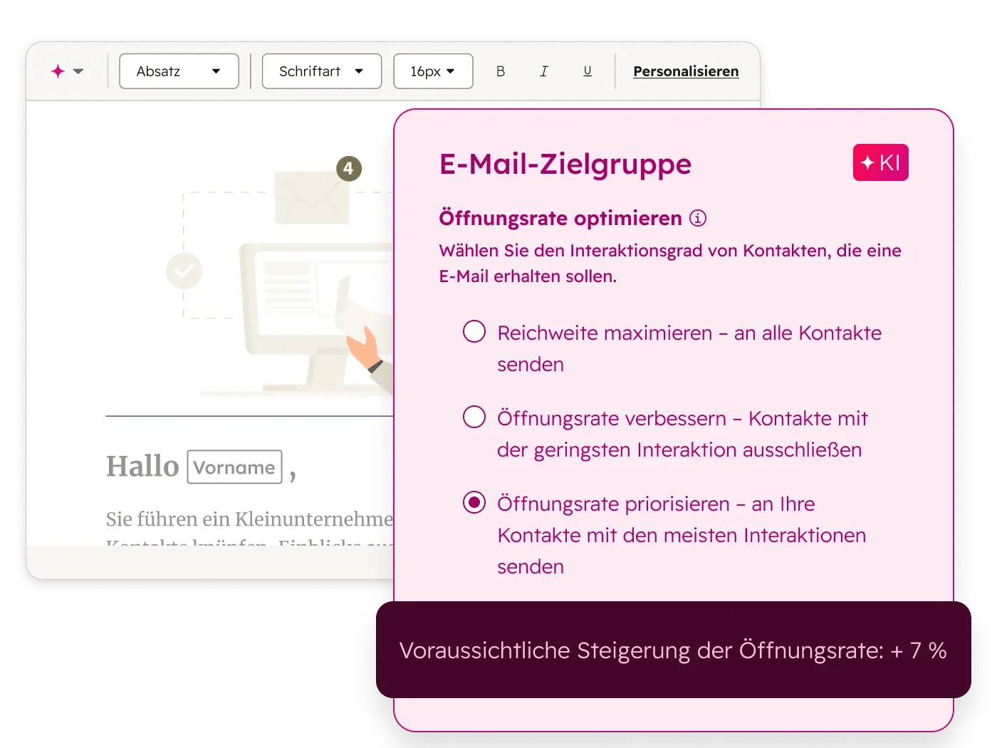 Marketing Hub: Zielgruppe ueber richtige Kanaele ansprechen fuer bessere Leads