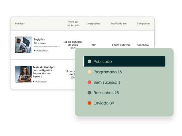 ferramenta de social media monitoring da HubSpot