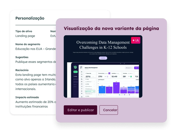 Marketing Hub - Personalization Agent Suggestions_pt