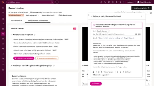 Smart Deal Progression: Intelligente Deal-Weiterentwicklung