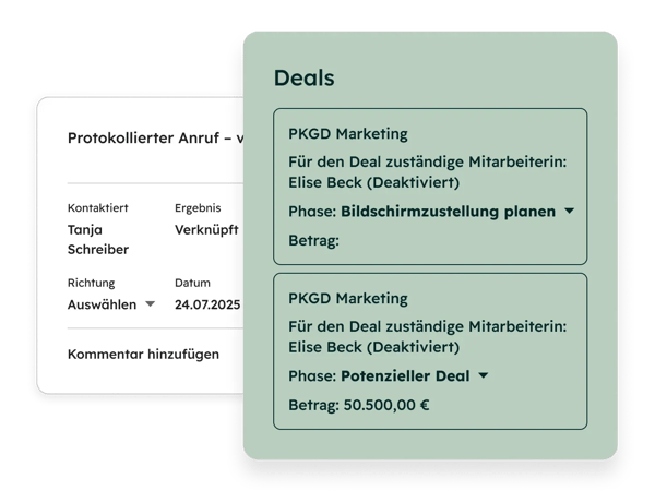 Anruf-Tracking-Software von HubSpot: Calling-Prozess