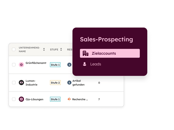 Sales Hub - Sales Workspace Account Tab_de