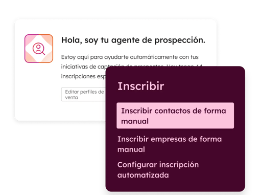 Sales hub - Prospecting Agent