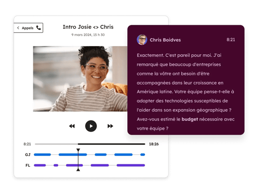 Sales Hub - Conversational Intelligence_fr