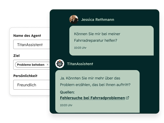 Service Hub von HubSpot: Customer Agent