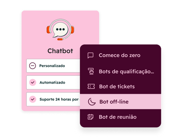Visão geral do chatbot