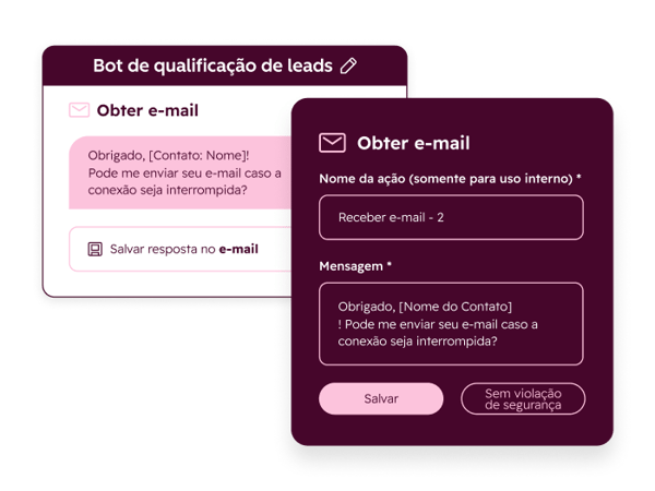 Personalização do chatbot