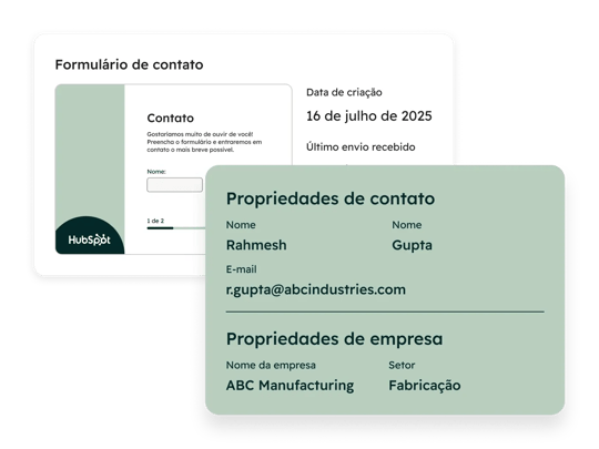 Detalhes de envio do formulário de encurtamento de formulário