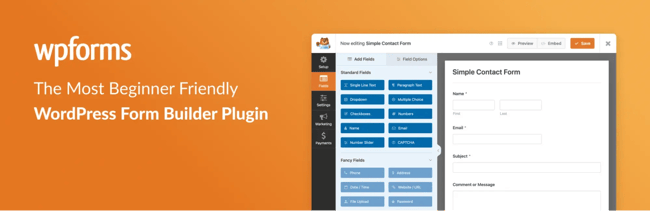 WPFroms contact form  plugin