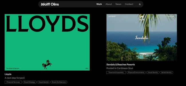 Wolff Olins�� best work curated on its design portfolio