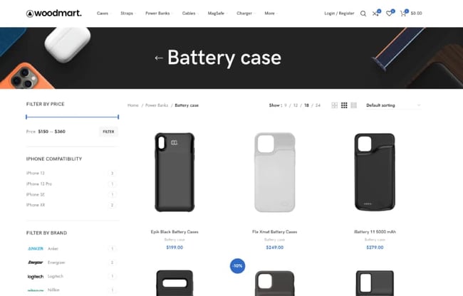 woodmart best woocommmerce wordpress themes 2023 