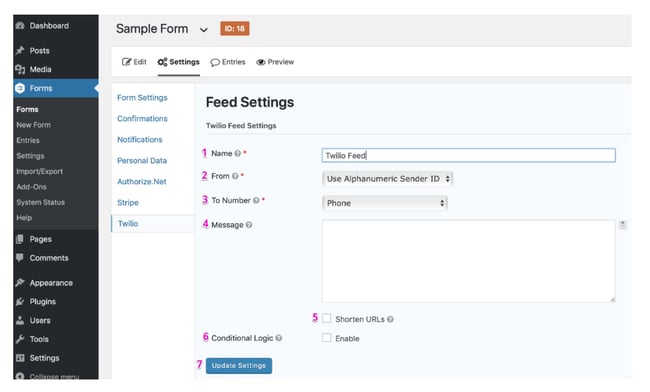 One of our favorite WordPress SMS plugins: Gravity Forms and Twilio