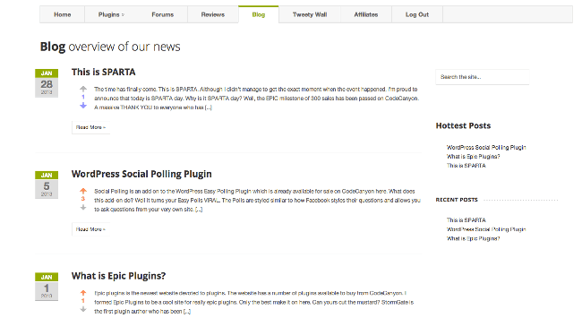 WordPress-Voting Plugin