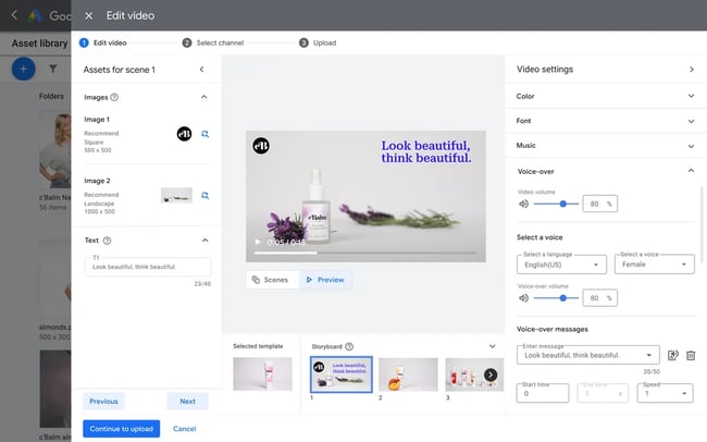 using AI on Google ads